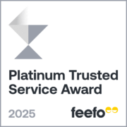 Feefo Platinum Trusted Service Award